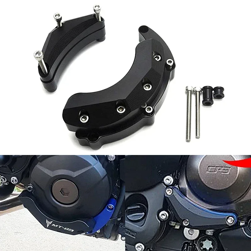 

MT-09 Engine Guard Case Slider Cover Protector Engine Guard Case Slider For YAMAHA MT09 FJ 09 XSR900 Tracer 900/GT 2014-2020