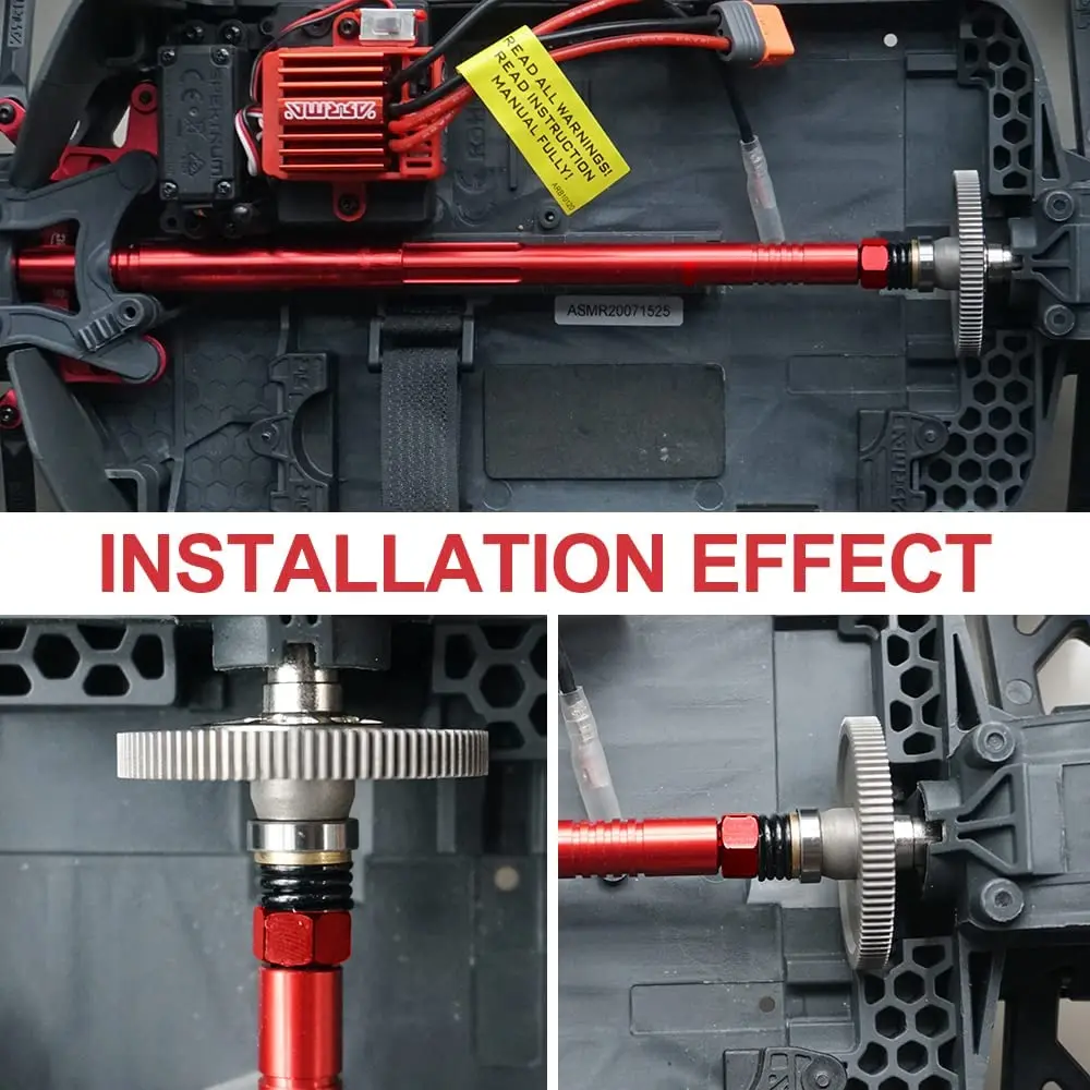 OGRC 91T Tandwiel Slipper Koppeling 48dp Tandwiel Differentieel 21T 19T 17T Rondsels Gear voor 1/10 Arrma Senton/Graniet/Typhon