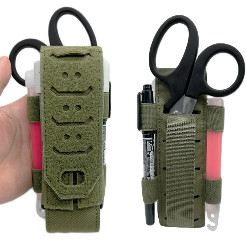 Tactical Tourniquet Pouch Trauma First Responder Tool Pouch Medical Scissors Holder Quick Access Duty Belt Hunting Accessories