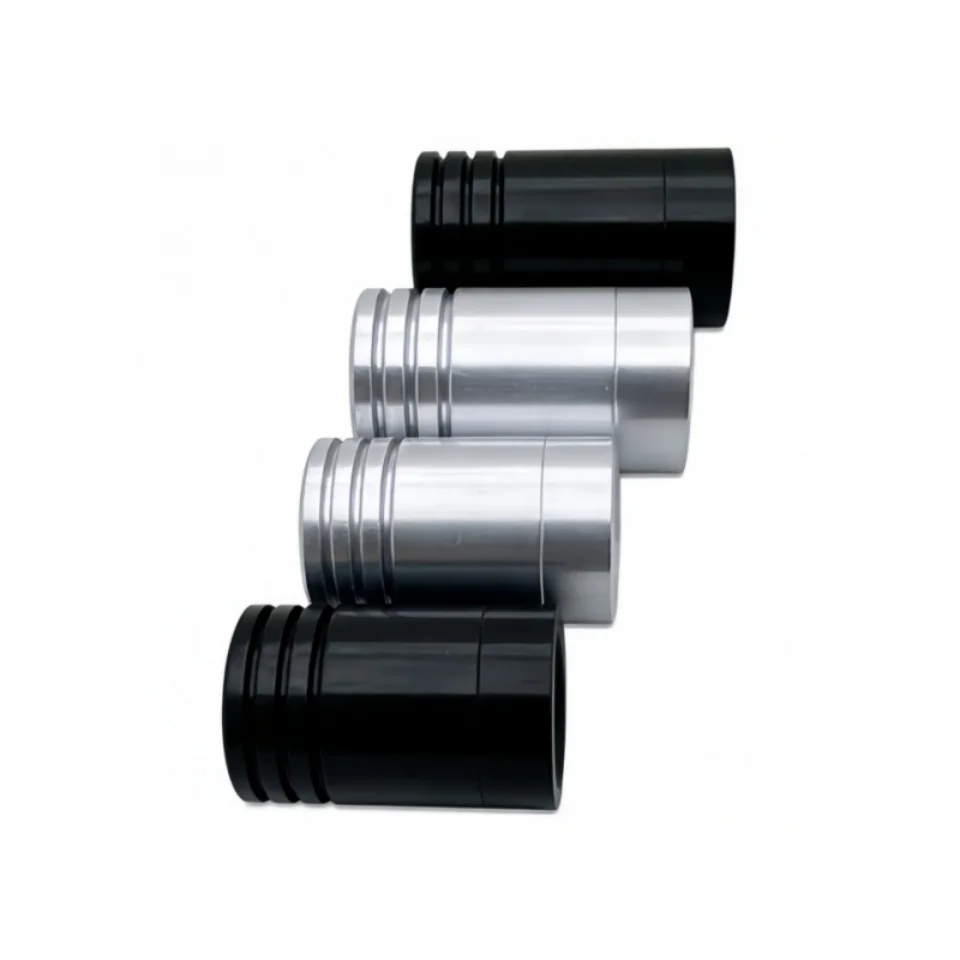 1W 3W LED Alumimun Lamp Head M8 Clip Table lamp spotlight lamp holder With heat sink PCB Plate+Lens Black Sliver
