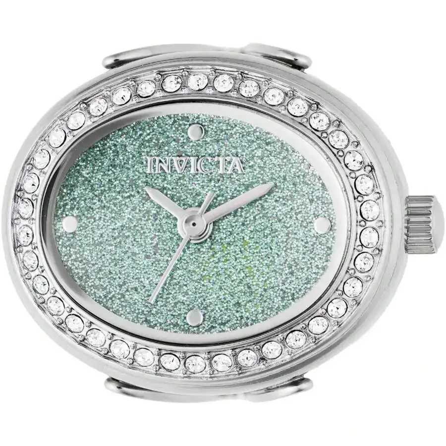 Invicta 49597 Women's Angel Green Glitter Dial Mini Ring Watch
