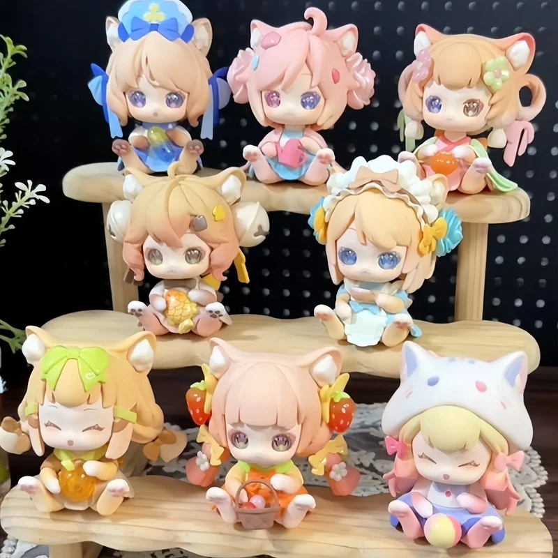 In Stock Genuine Catni Zai Zai Adventure Magic Box Series Blind Box Adorable Figure Desktop Decor Collectible Creative Present