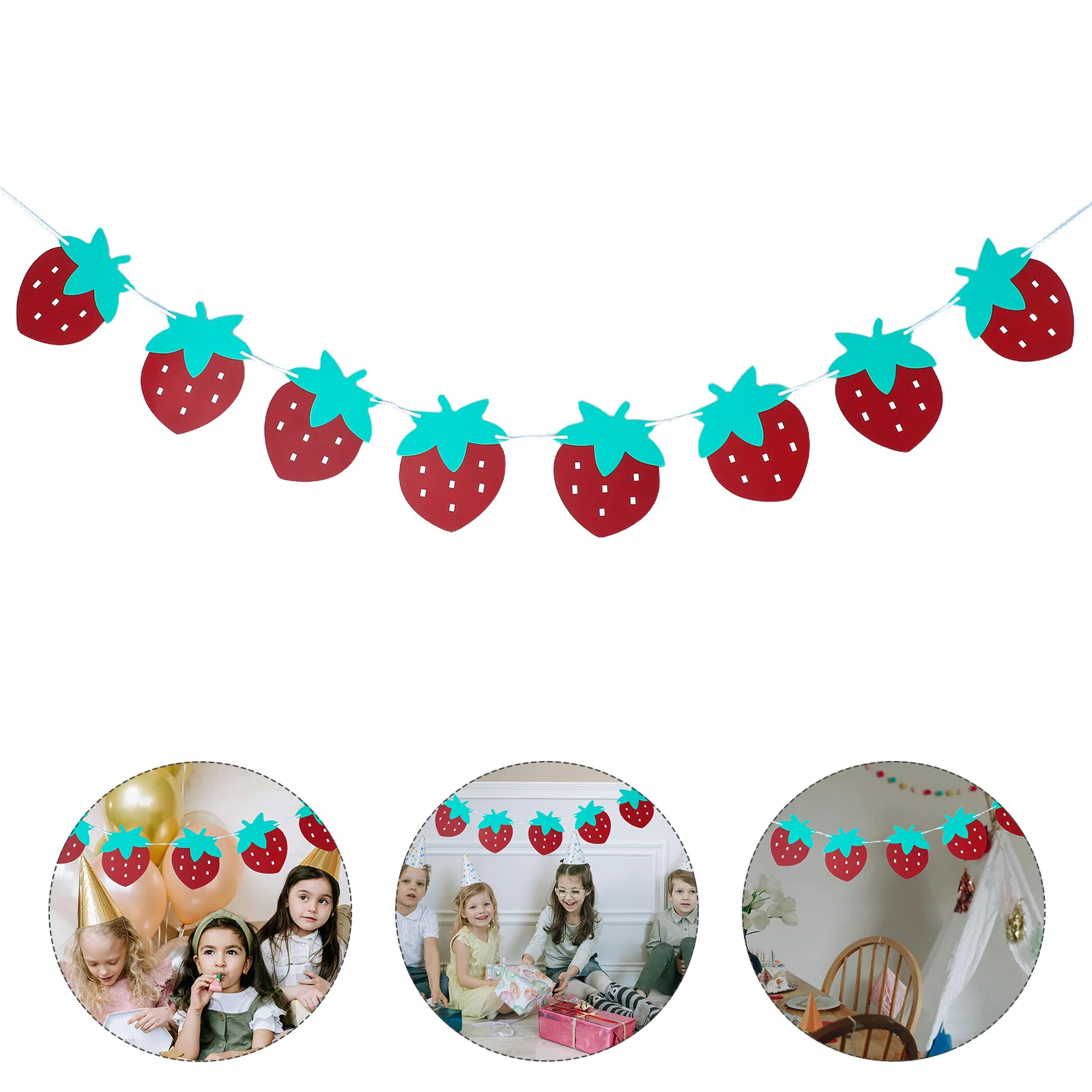 

Fruit Banners Party Decor For Birthday Baby Shower Event Fruit Decor Banner Decoration Garland Flag Hanging
