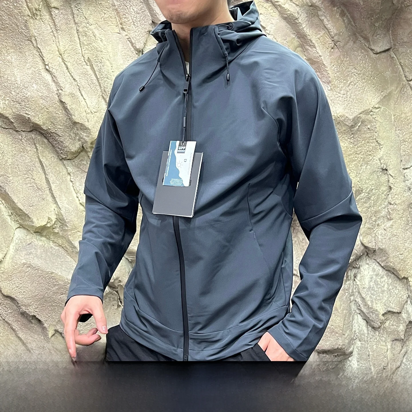 Windproof Jacket Softshell - 3D Tailoring Men's Softshell Jacket Waterproof