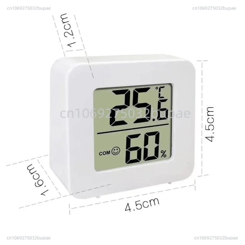 Car Digital Thermometer Hygrometer Mini Indoor Digital Thermometer LCD Electronic Monitor Hygrometer Outdoor Room Children