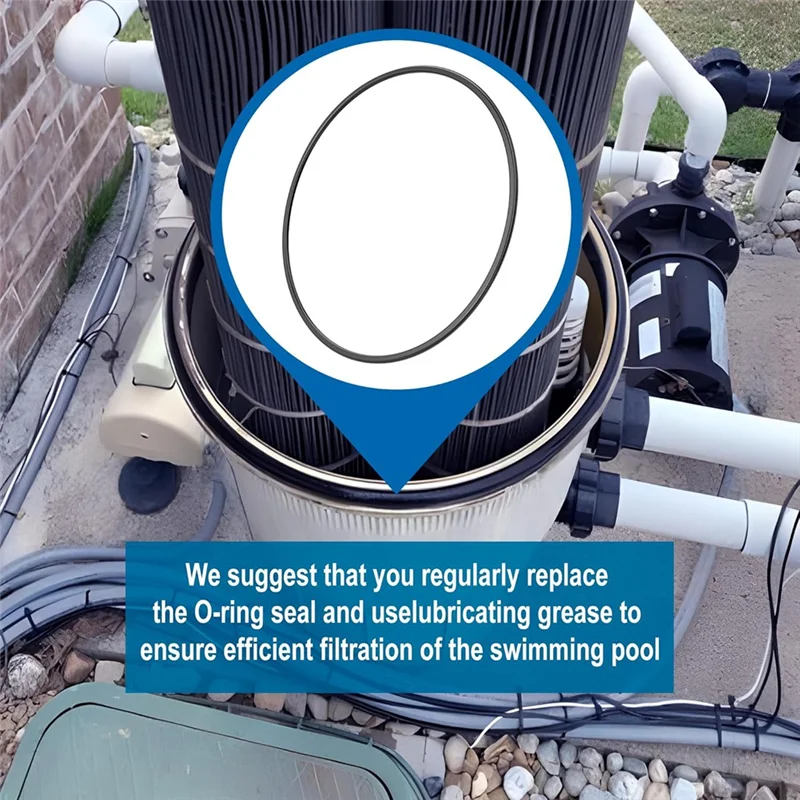 

ABFS DEX2422Z2 Metal Reinforced Seal,For Hayward Pool Filter Pro-Grid De And Swimclear, Replacement For DE2420 DE3620 DE4820
