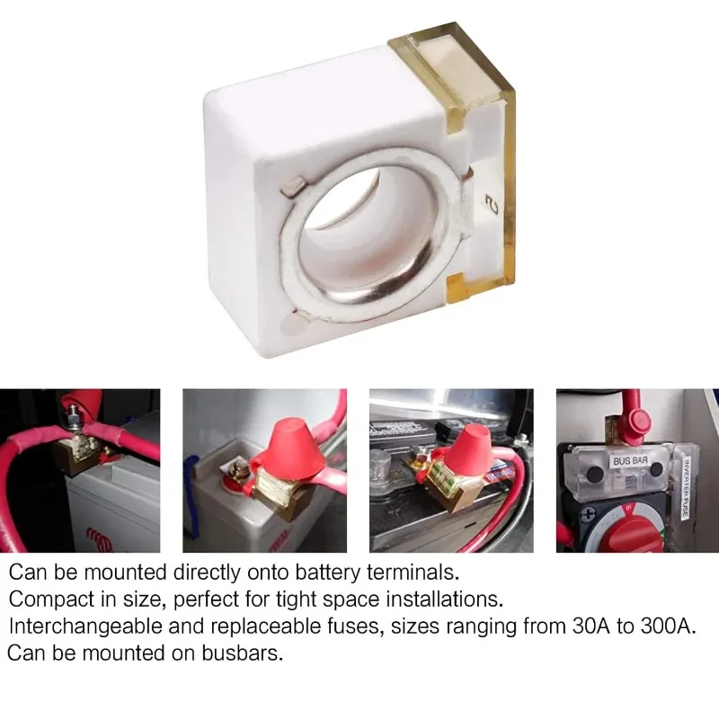 Terminal de batería Mrbf IP66, bloque de fusibles impermeable para múltiples baterías, encendido, barco, camión, RV, coche