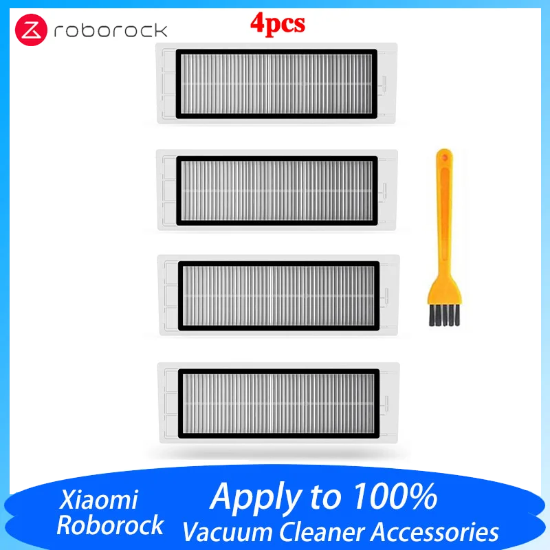 Wymiana filtra HEPA do odkurzacza Roborock, akcesoria i części zamienne do odkurzaczy, Q5, S4, S5, S6 MAX, MaxV Pure, E5, E4, E3