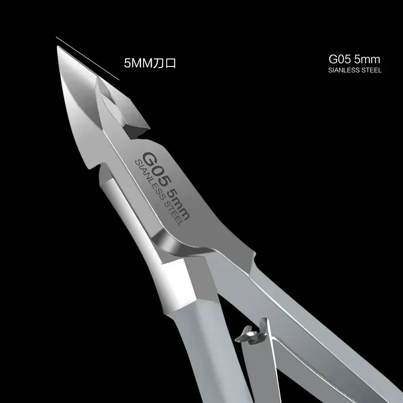 หนังกําพร้าTrimmerสแตนเลสใหม่Professional Nail Nipper Removerสําหรับเล็บнрыเท้าDead Skin Uñas
