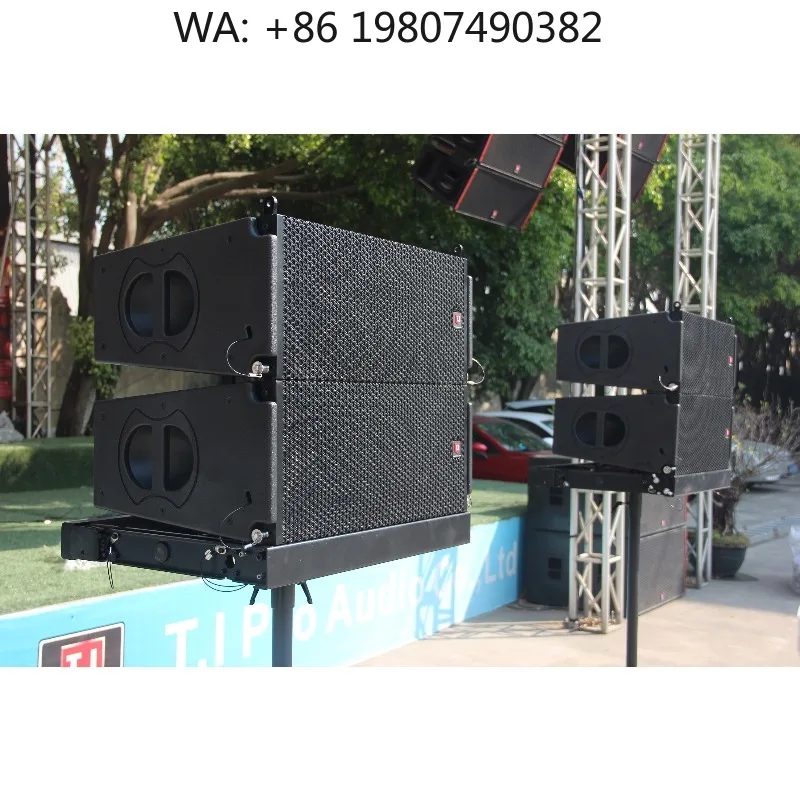 Dual 6.5 Inch Smooth Balanced Tone For Stage Performance 300W Clear Sound Ideal For Live Show