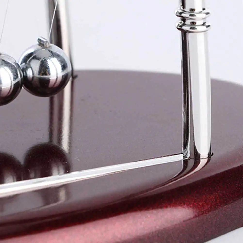 

Newton's Cradle Small Size Desktop Decor Dynamics Experiment Educational Science Physics Learning Tool Newton's Cradle