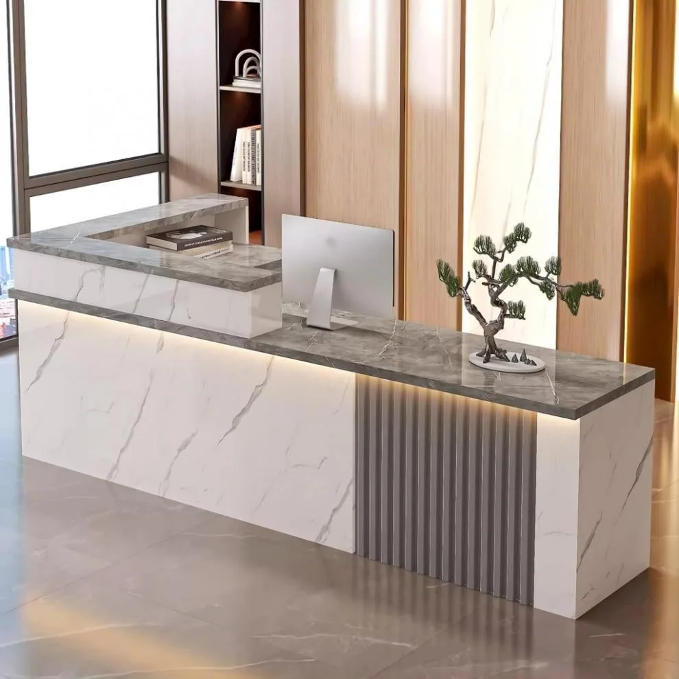 

Reception checkout page Bar New Chinese company Front desk Counter Clothing store Hotel front desk Beauty salon Simple