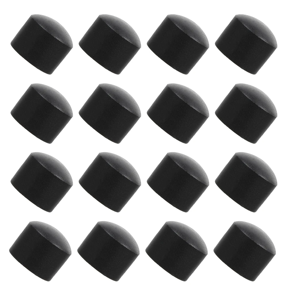 

30pcs Table Football Machine Caps Black 15.8Mm Foosball End Cap Precision Fit Durable Safety Protectors For Adult Foosball