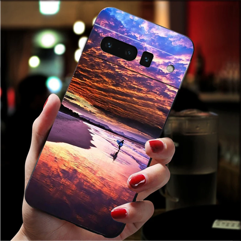 

Phone Case For Google Pixel 10 9 Pro XL 9A 8 7 6 Pro Pixel 8A 7A 6A Pixel 8 7 6 5 Summer Beach surfboard Sport
