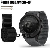 NEW For NORTH EDGE APACHE-46 DESERT Strap Nylon Smart Watch Band Hook&Look Soft Belt Watchband