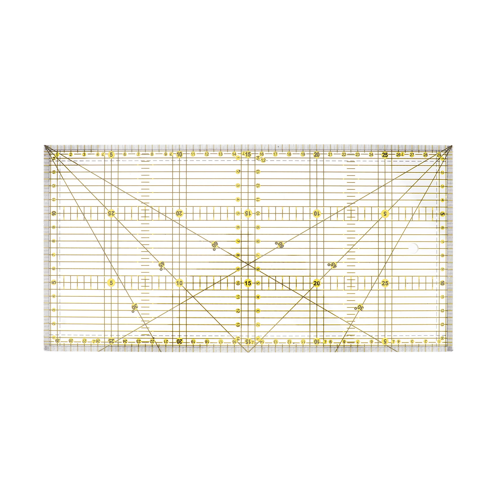 

30X15Cm Transparent Quilting For Sewing Garment Making Craft Tailor Patchwork Measuring Tool Diy Accessories Sewing Quilting