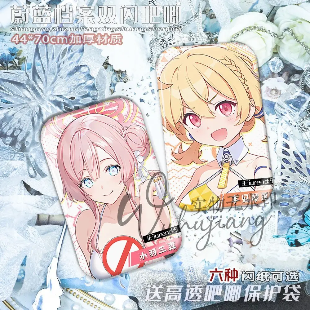 

2PCS Blue Archive Anime Toyomi Kotori Cute Brooches Pins Badge Backpack Costume Accessories Fashion Jewelry Gifts for Friends