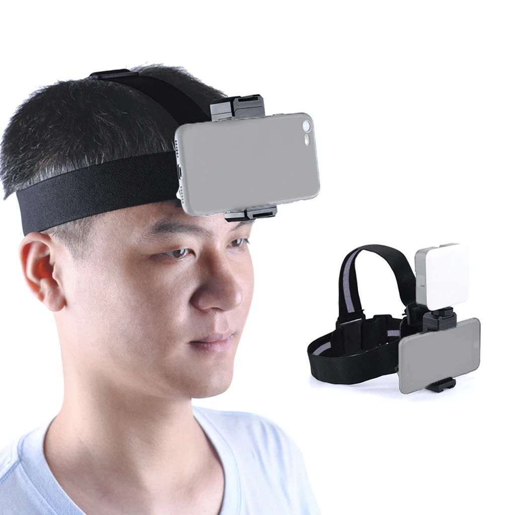 

Универсальный держатель для телефона из АБС-пластика с креплением на голову, креплением на ремень и кронштейном для телефона, креплением на холодную площадку для смартфонов 7-10 см