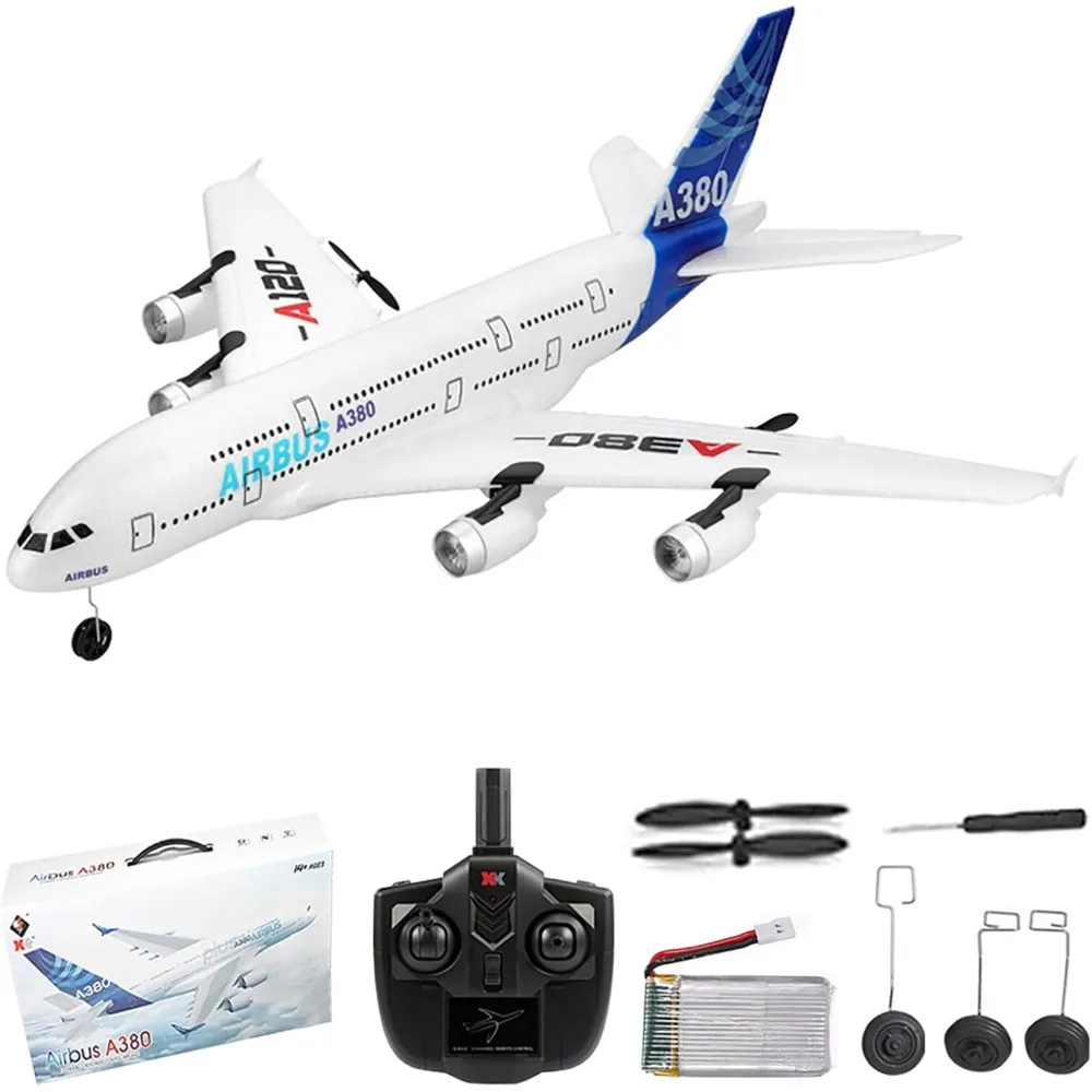 Avion à voilure fixe EPP télécommandé 3 canaux 2,4 GHz - Modèles GoolRC et WLtoys