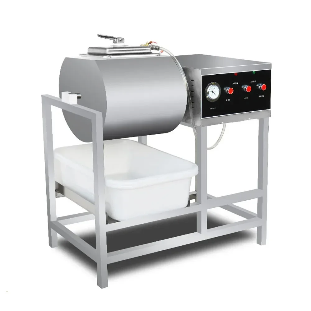 

80L Commercial Vacuum Fish Pork Massager Meat Salt Vacuum Tumbler Marinator Chicken Marinating Machine
