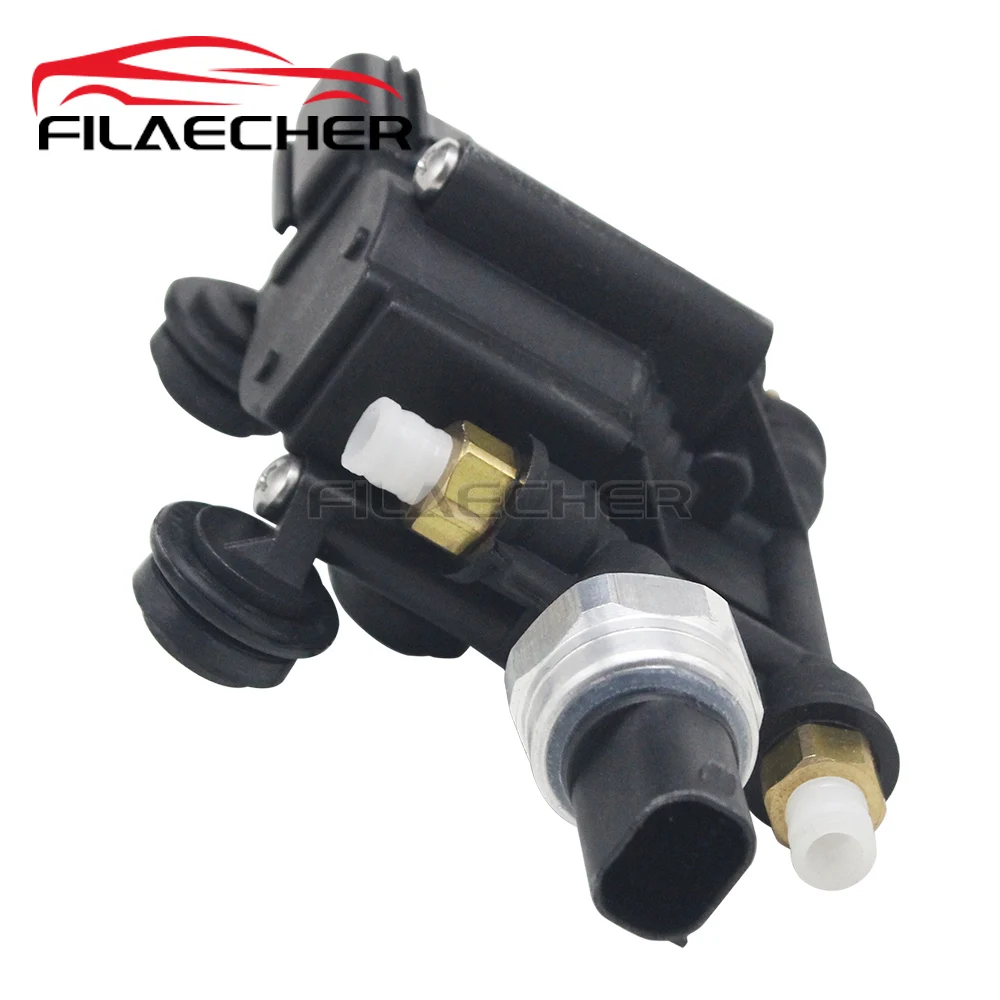 

For Land Rover LR3 LR4 Discovery 3 4 Range Rover Sport Air Suspension Reservoir Tank Valve Block RVH000046 RVH500070