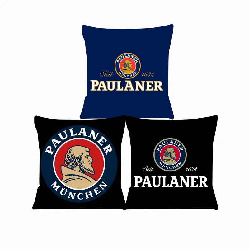 Paulaner Cushion Cover for Sofa Pillow Case Cover Seat Car Throw Pillowcase 45X45cm For Home Decorative SJ-694