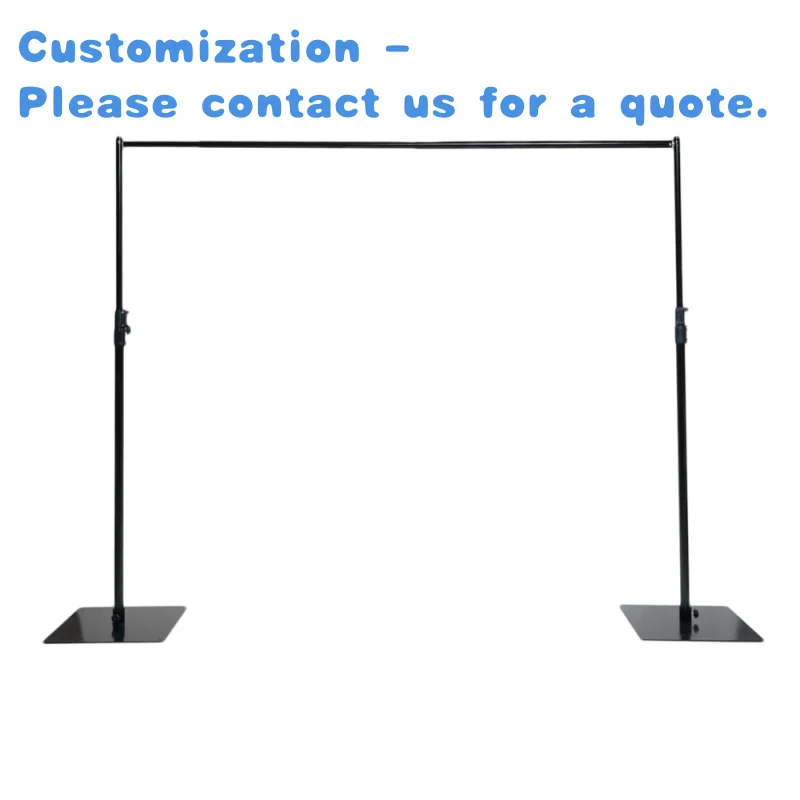 

custom.ZB-004 Banquet Furniture Banquet Peripheral Factory Adjustable Heavy-duty Background Pipe Set Bracket Kit 10 Feet X 10 Fe