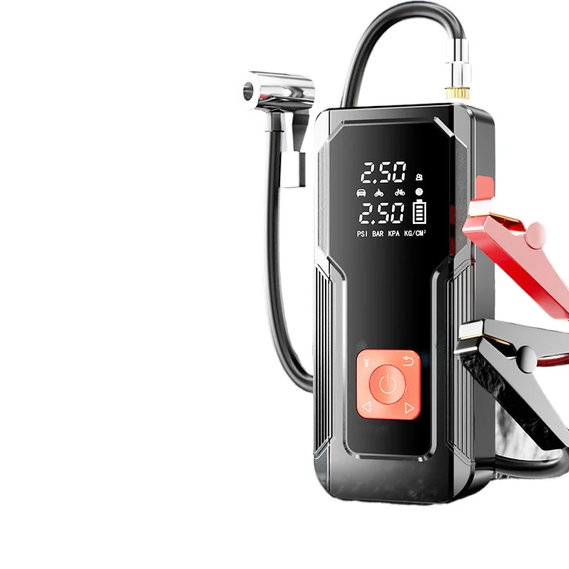 

Car start power supply, air pump all-in-one machine 12v car battery, electric treasure, vehicle ignition artifact