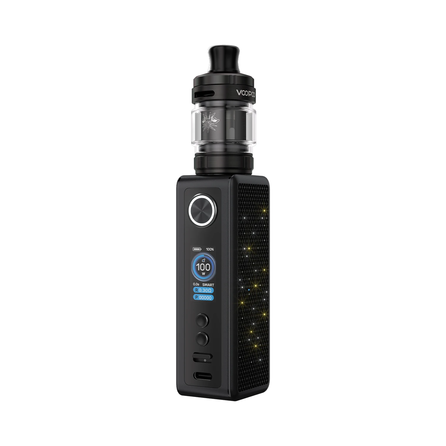 VOOPOO Vinci Spark 100 Mod Tank Kit 100W Starter Kit Vape with Uforce-X Nano Tank DTL & RTL E-Cigarrate Device