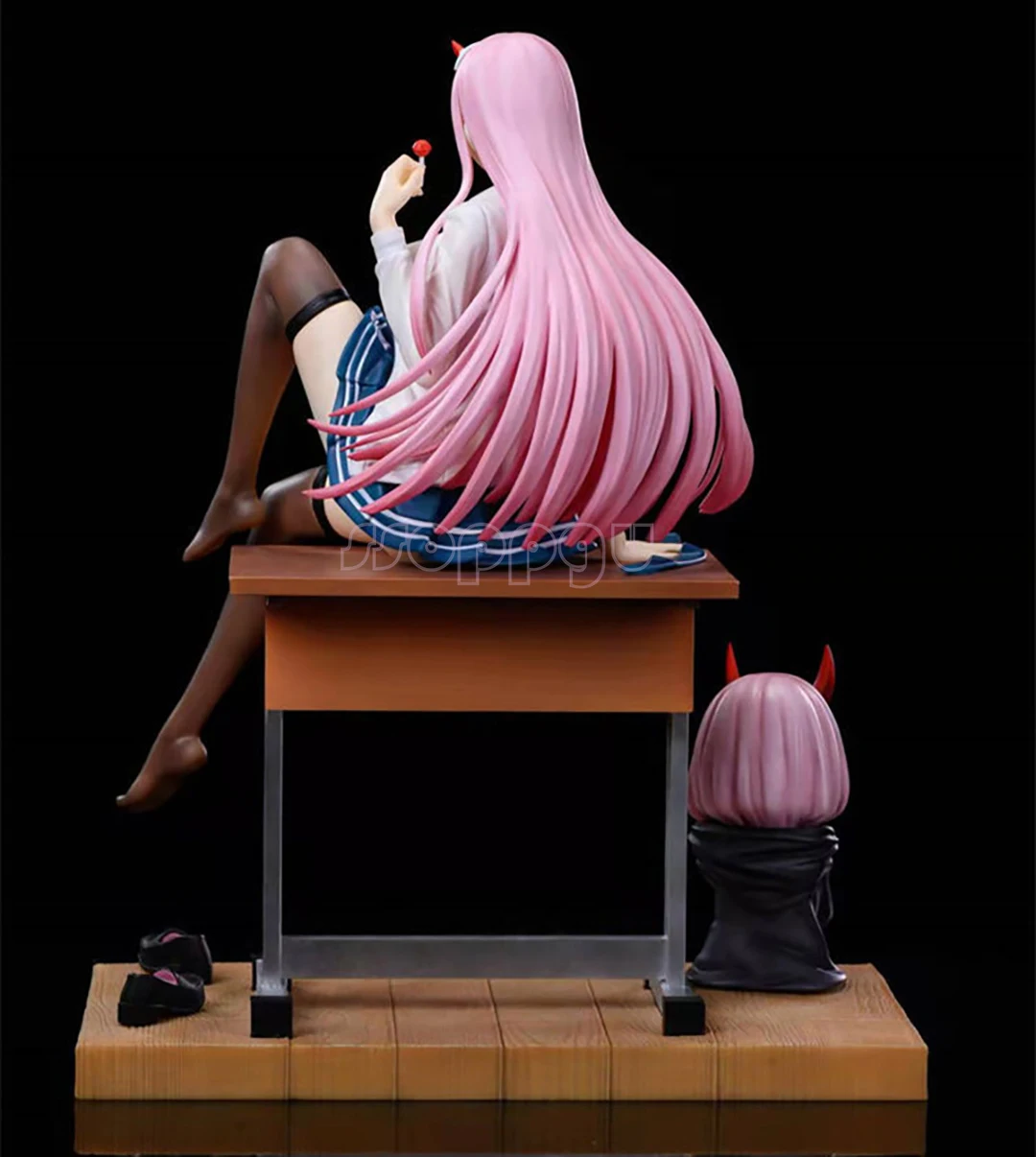 1/7 25cm DARLING in the FRANXX Code:002 Zero Two 02 Anime PVC Action Figure Toy Game Collectible Model Doll