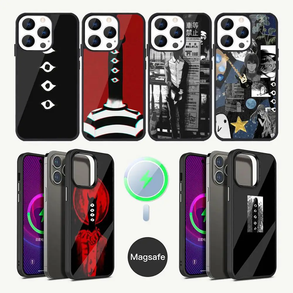 

Goodnight Punpun Phone Case For iPhone 16,15,14,13,12,11,Plus,Pro,Max Mini Magsafe Magnetic Wireless Charging