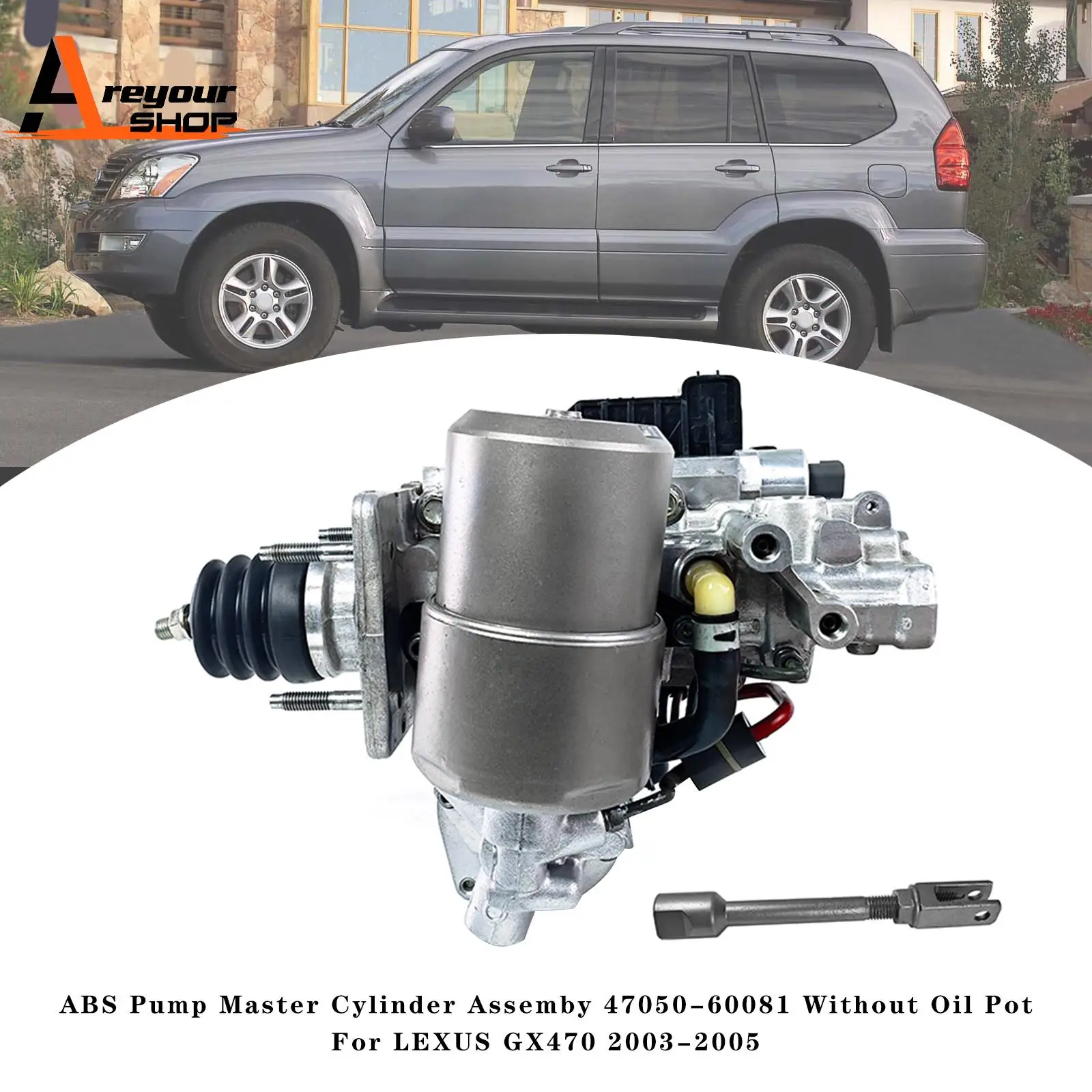 

ABS Pump Master Cylinder Assemby 47050-60081 for LEXUS GX470 2003 2004 2005