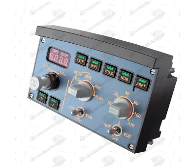 

Панель управления полетом FCU EFIS-L/R для игрового симулятора, двойной режим вождения, Plug and Play, аксессуар для авиасимулятора