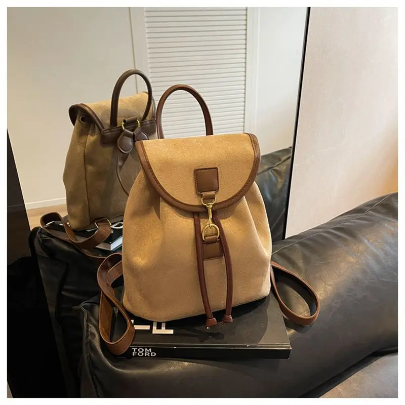 

Fashionable Korean style trendy design women's backpack 2026 summer new style unisex simple design backpack casual travel bag