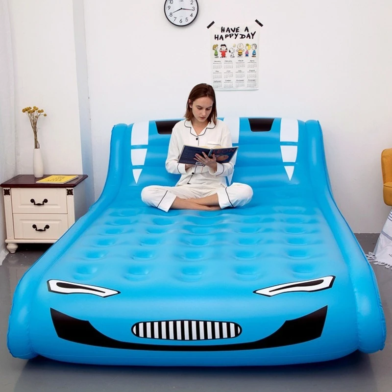 Inflatable bed air cushion, heightened and thickened single double household air cushion