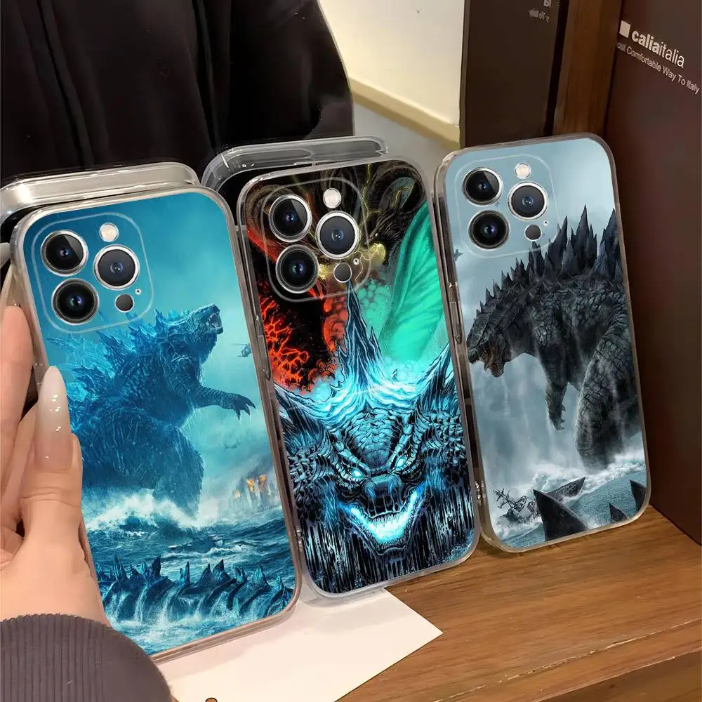 

Big Cool G-GodzillaS Phone Case For IPhone 16 15 14 11 12 13 Mini Pro XS Max Cover 6 7 8 Plus X Funda Shell