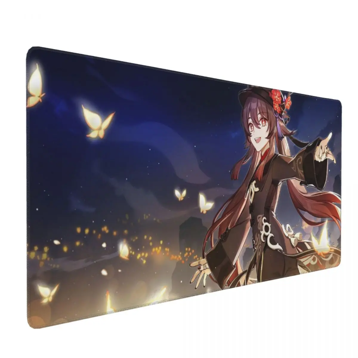 

Large Mouse Pad Genshin Impact Hu Tao Game Gamer PC Laptop Mats Keyboard Carpet Computer Gaming Office Accessories Desk Mat