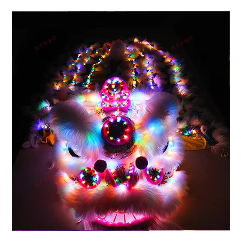 

Chinese Lion Dance Leads South Lion Cartoon Costume Performance Props Dragon and Lion Dance