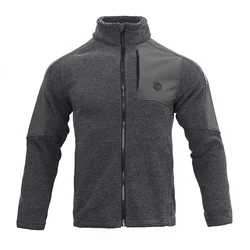 Emersongear Blue Label Tactical Suede Fleece Jacket Windbreaker Breathable Coat Warm Sports Outdoor Hunting Hiking Travel Camp