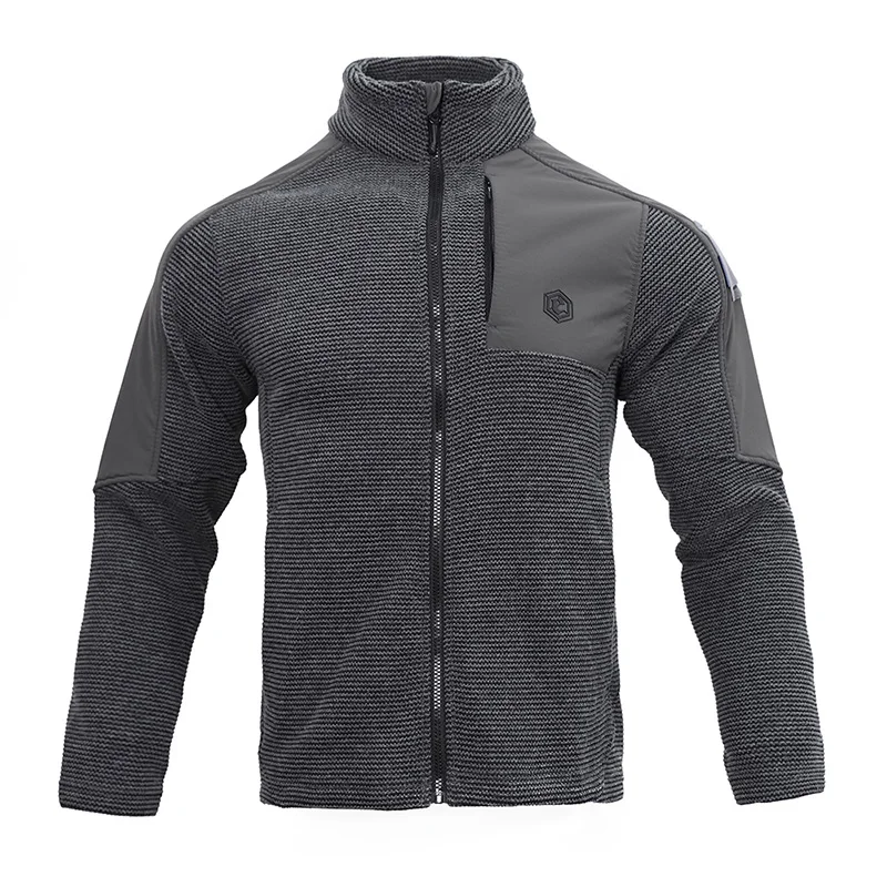 Emersongear Blue Label taktyczna zamszowa kurtka polarowa wiatrówka oddychający płaszcz ciepłe sportowe polowanie na świeżym powietrzu piesze wycieczki obóz podróżny