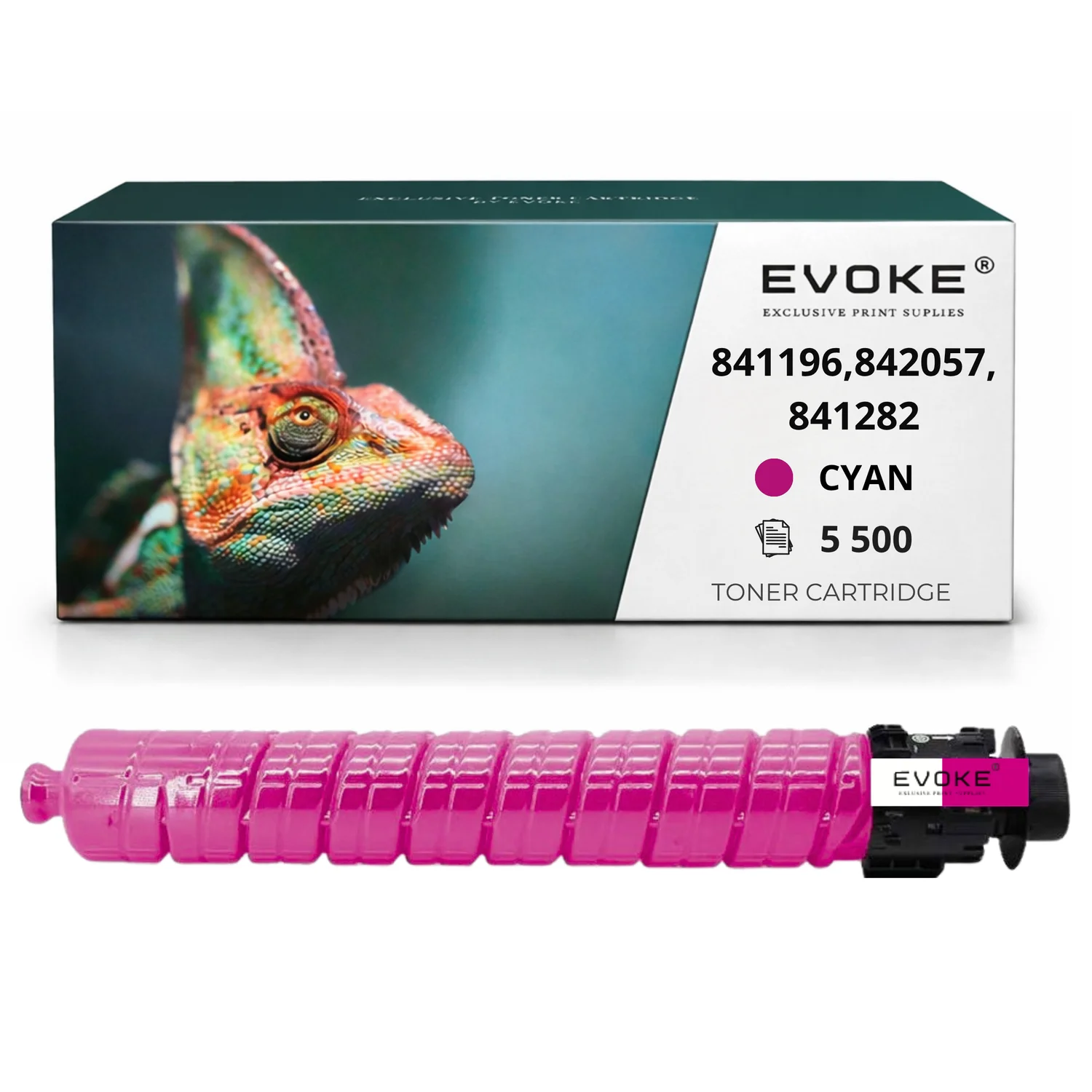 Evoke compatibele toner voor Ricoh Mpc-2030 2050 2550m Mpc2030M Mpc2050M Mpc2550M Mpc2030 Mpc2050 Mpc2550 841198 842059 841282 Magenta 5500 pagina's Mp C2030 C2050 C2530 C2030 Mpc2050 Mpc2550