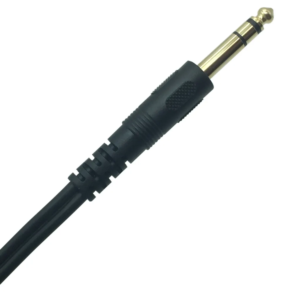 6.35mm 1/4 Inch Male TRS Stereo to Dual 6.35mm 1/4\