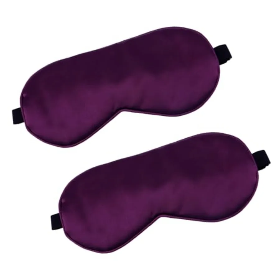 

PCS Silk Sleep Mask - Eye Masks for Sleep Blindfold Travel Eye Covers for Sleeping Men and Women