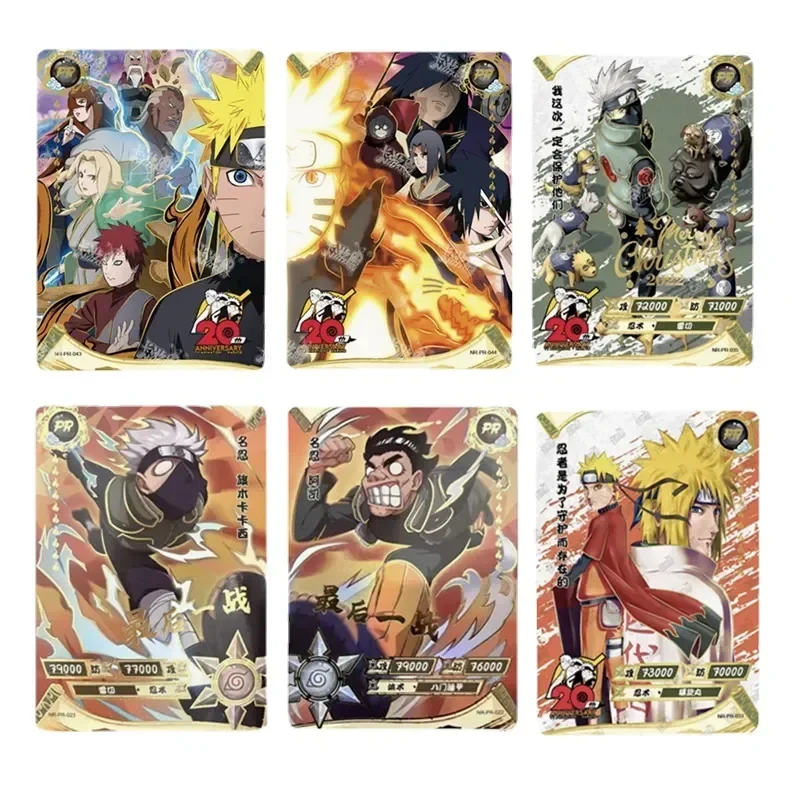 

Kayou Naruto Gaara Hatake Kakashi Pr Series Full Set of 42 Sheets Collection Card Anime Characters Toy Flash Card Christmas Gift