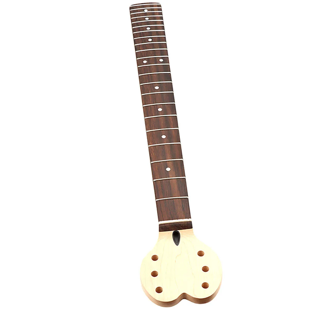

Heart-Shaped Guitar Neck Wooden Replacement for Electric Guitar Fingerboard Beginner Friendly Smooth Playing Surface String