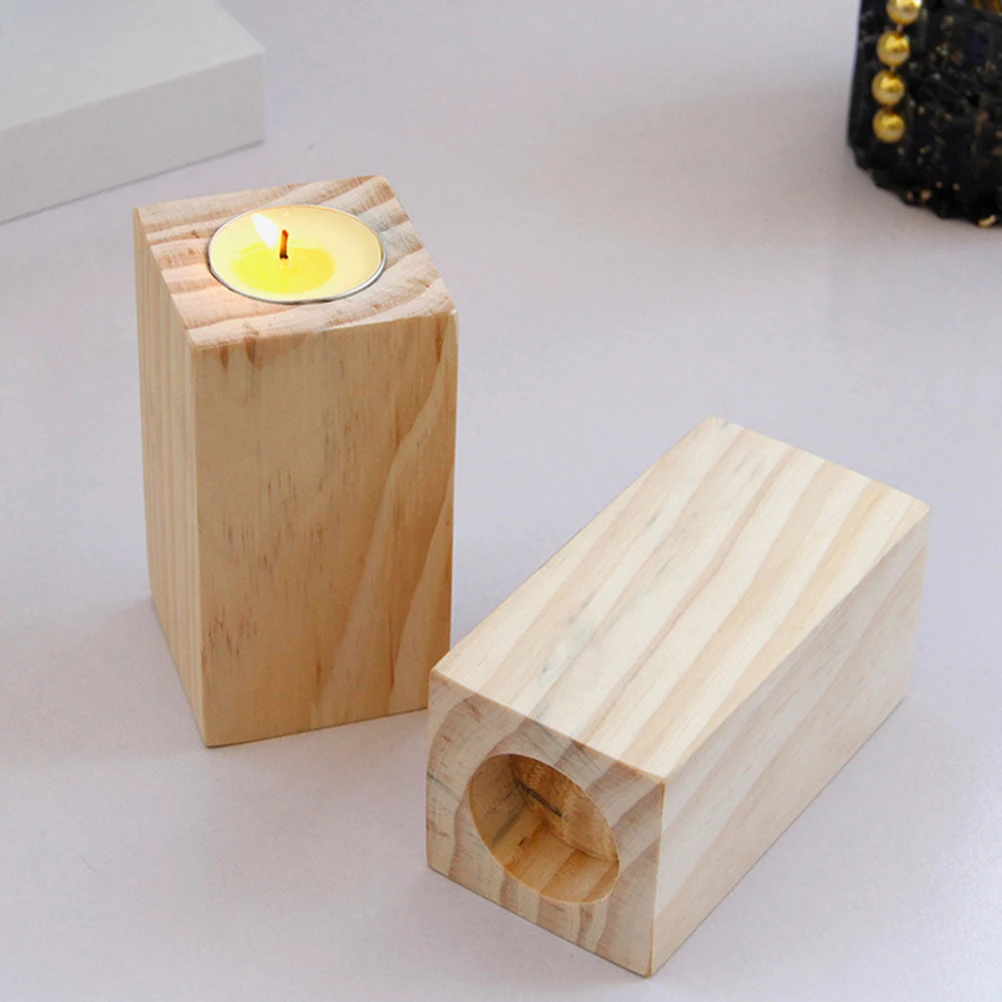 

Natural Wooden Cup Holders Hand-Cut Farmhouse Style Stands for Home Decor Desktop Decoration Gift Cozy