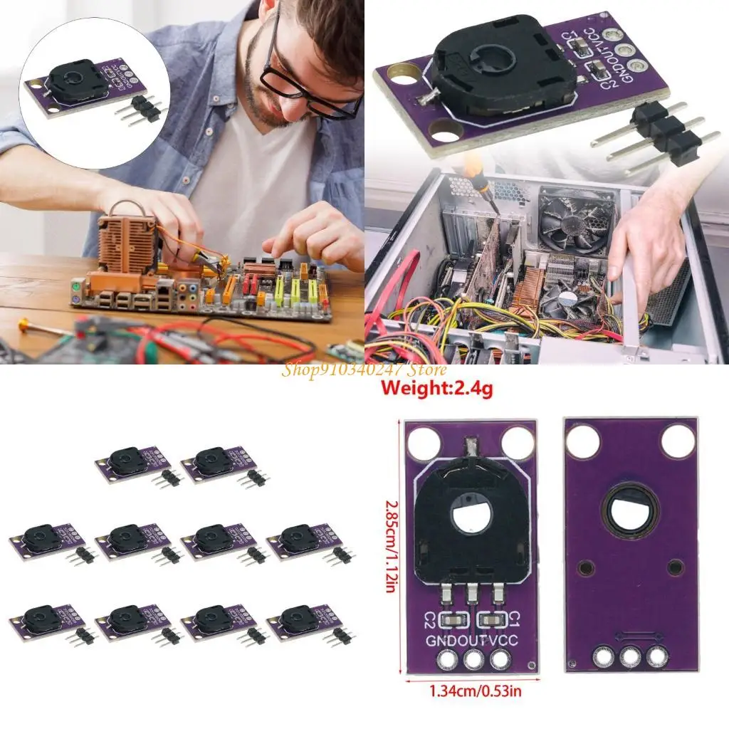 

Q22A 10Pcs Analogs Voltages Output Module for Enhanceds Sound and Control System