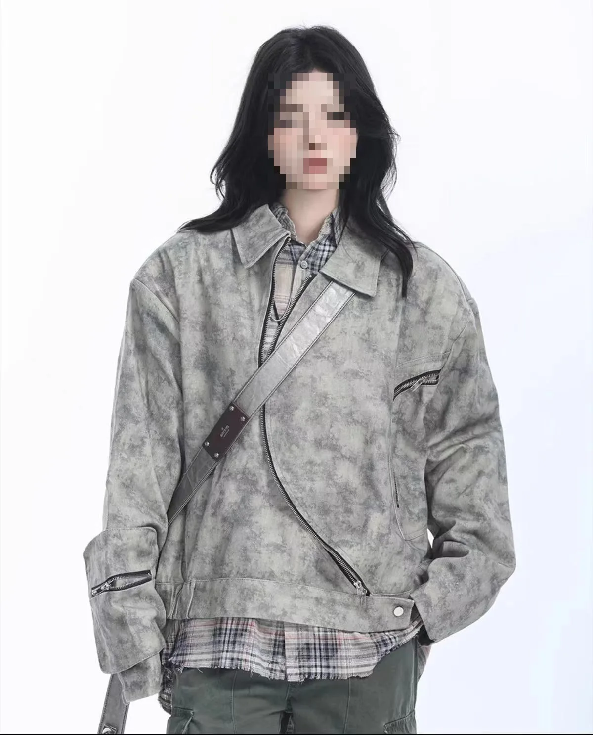 

Biker Jackets Womens Jacket Woman Y2K Spring Blends Baseball-Uniform Buttoned Lapels Minimalist Classics College Preppy Campus