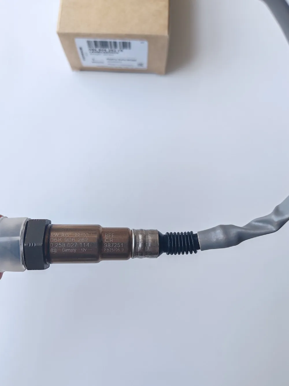 GENUINE OEM Lambda Probe Oxygen O2 sensor 06K906262CR For 2019 VW BEETLE 2.0L For 2019-2022 VW PASSAT B8 06K906262CC 06K906262AF