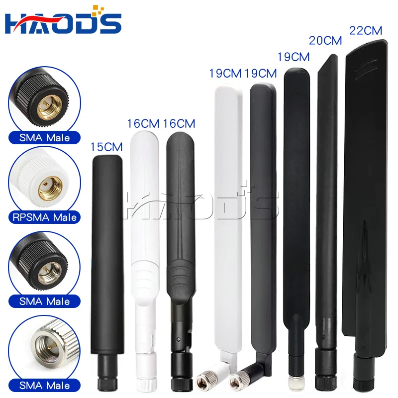 1PCS 2.4GHz 5.8Ghz 5G Antenna RPSMA SMA-J 8dBi WiFi Antenna Dual Band 2.4G/5G 5.8G WIFI Antena Aerial SMA Female Wireless Router